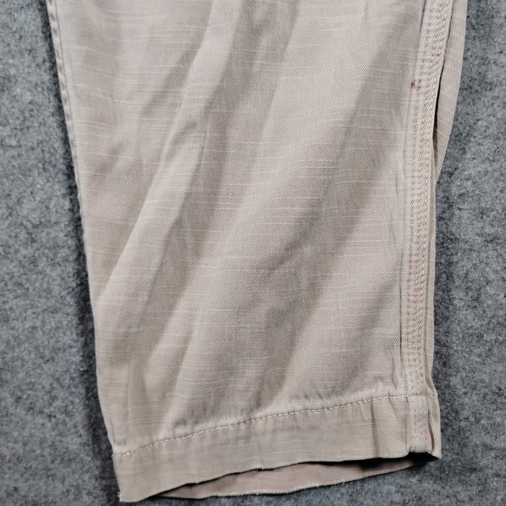 James Perse Pull On Clean Cargo Pants Women's Size 2 Beige Khaki WACS1862 - Picture 11 of 13